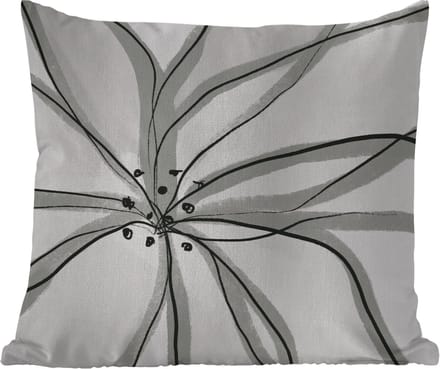 Sierkussen Buiten - Bloemen - Abstract - Design - 60x60 cm - Weerbestendig
