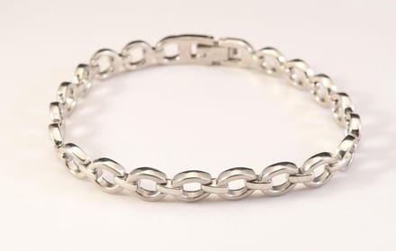 Pronkjuweel Titanium Armband 7248 lengte 19 cm