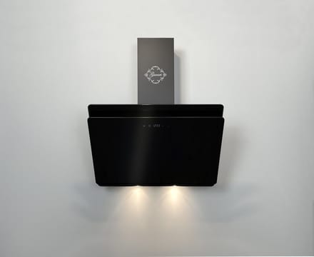 Gurari GCH 411 BL Prime N+Slang,Afzuigkap 60cm 1000m³/h Afzuigkap zwart glas TouchControl