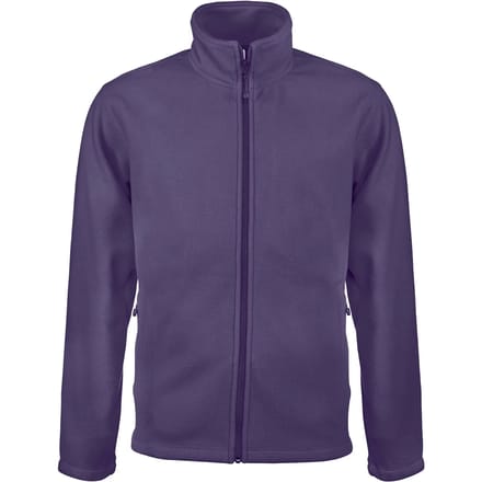 Kariban Microfleece met rits heren K911 - purple - M