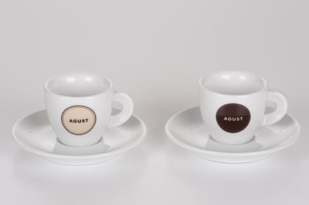 Caffè Agust advertising espresso kop (6) +/-40ml