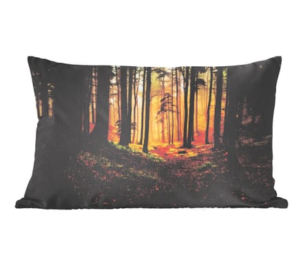 Sierkussens - Kussentjes Woonkamer - 60x40 cm - Bomen - Natuur - Bos