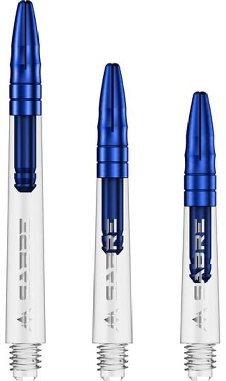 Mission Sabre Clear Base Blue - Dart Shafts