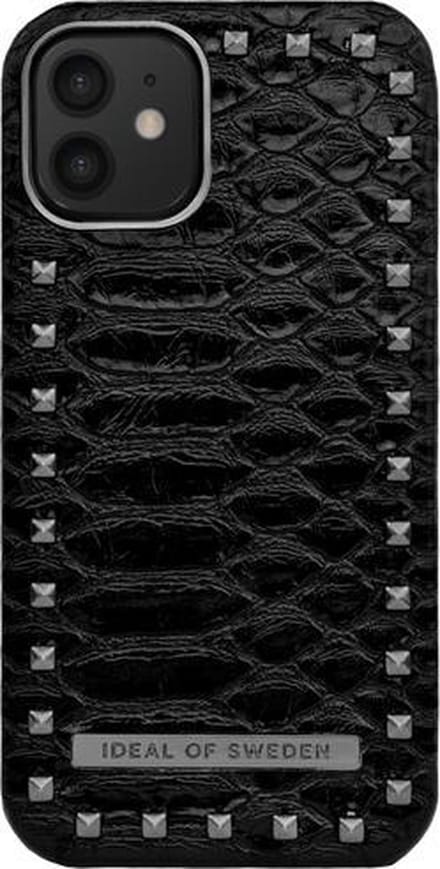 iDeal of Sweden Statement Case Unity voor iPhone 12 Mini Beatstuds Black Snake
