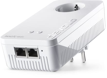 devolo Magic 2 WiFi 6 Next - Powerline Adapter - Mesh WiFi - WiFi 6 - 3000 Mbps - Uitbreidingsadapter - NL