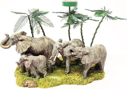 Olifant beeld Olifant decoratie waxinehouder