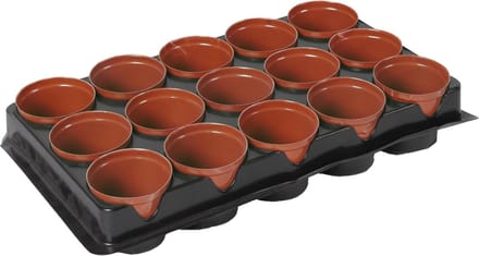 Talen Tools - Plantenpotjes - Rond - 7 cm - 18 stuks