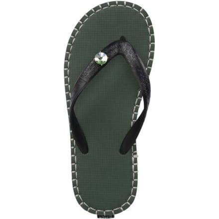 Uzurii | Teenslippers | Dames | Legergroen | Maat 39/40