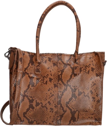 Zebra Natural Bags Shopper - Bruin