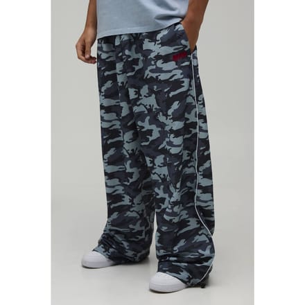 Extreme Parachute Camo Trainingsbroek | Black | Size Medium