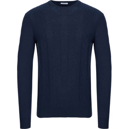 Malo Optimum kasjmier trui navy