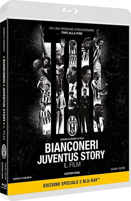 PLAION Black and White Stripes: The Juventus Story Blu-ray Italiaans
