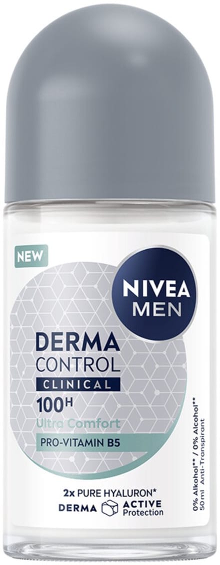 NIVEA Men Derma Control Clinical Ultra Comfort Roll-On - 50 ml