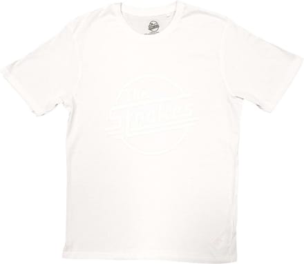 The Strokes - OG Magna Heren T-shirt - L - Wit