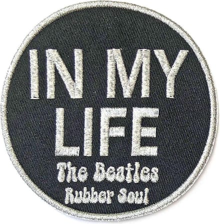 The Beatles - In My Life Patch - Zwart