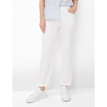 Raphaela by Brax Dames Jeans  Style CORRY WHITE, denim wit, maat 50