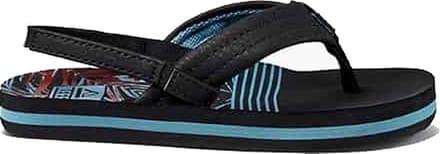 Reef Little Ahi Slippers jongens Zwart dessin 19