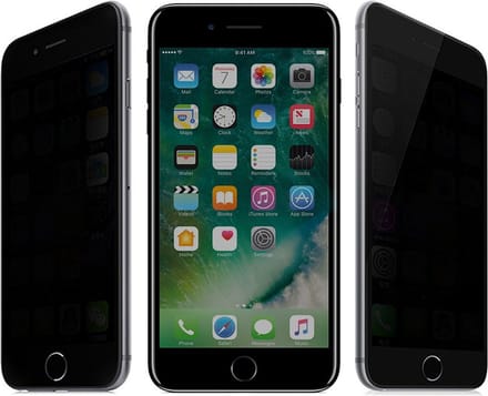 Geschikt voor iPhone SE (2022), SE (2020), 8 en 7 tempered glass privacy screenprotector