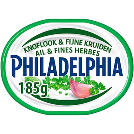 Roomkaas knoflook & kruiden