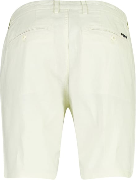 Chino shorts New Zealand crème katoen linnen