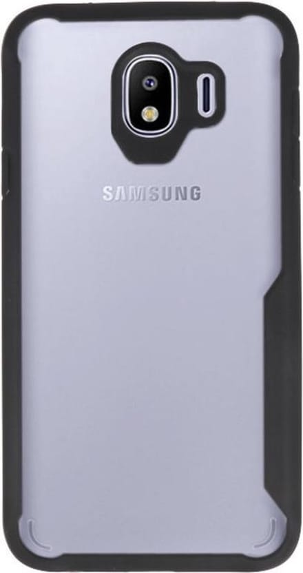 Zwart Focus Transparant Hard Cases Samsung Galaxy J4