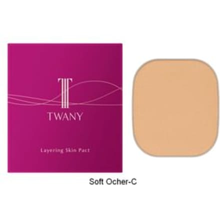Kanebo - Twany Layering Skin Pact Soft Ocher-C - 8.5g Refill