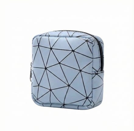 Consumerce® Maandverband Tasje - Blauw - Mini Toilettas Dames 0,7L