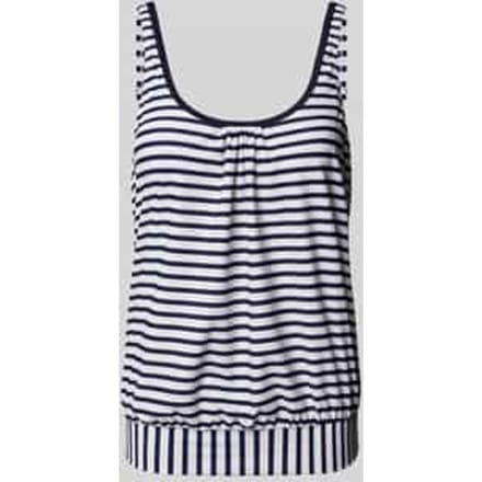 Tankinitop met plooien, model 'Summer'