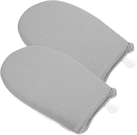 Stoomhandskarzen - Strijkmat - Kleding Stomen - Hittebestendig - 22x14cm - Lichtgrijs