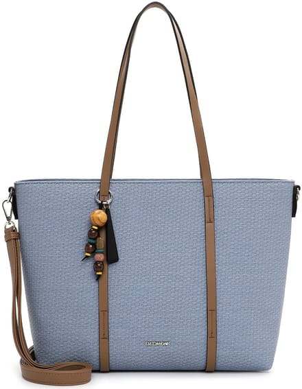 EMILY & NOAH Shopper E&N Johanna ( 65494 ) - Dames handtassen - lightblue 530