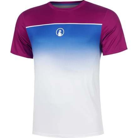 Quiet Please Receiver Faded T-shirt Jongens-berry, wit