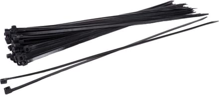 TD47 Kabelbinders 9.0 x 1200 mm Zwart - Tie wraps - Tyraps