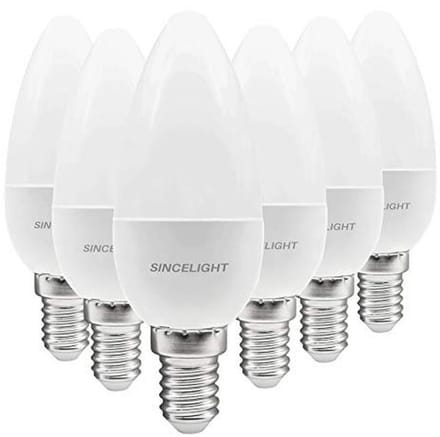 LED-kaarslamp E14 B35-vorm 5W Warm Wit - 2700K