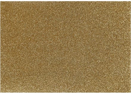 Creativ Company Iron-on Foil Glitter Goud A5