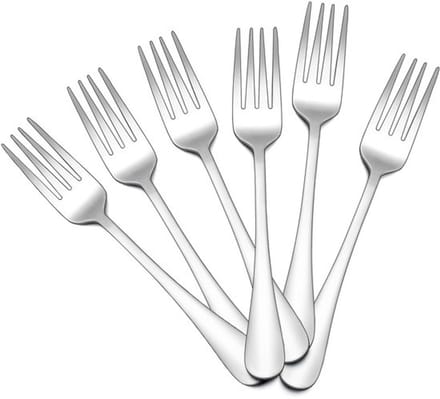 Dailygoody - Vorken - Tafelvorken - Elegant design - Zilver