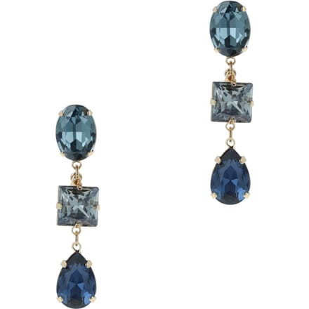 OTAZU Blue Crystal Earrings Größe: OS | Ohrringe Outlet | Damen | Blau