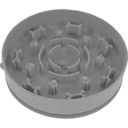 Antislip siliconen voerbak voor honden Nobby Pet Bone