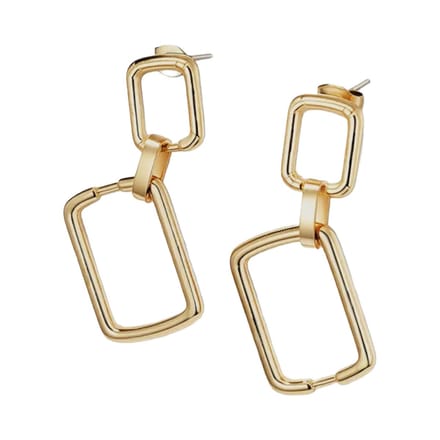 Oorsteker dubbele hanger