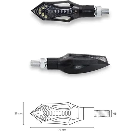 LED knipperlichten motor Taac FR12