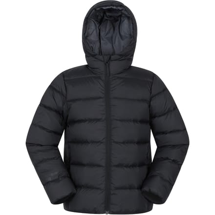 Mountain Warehouse Kinder Stratus Opvouwbare Jas (Zwart)