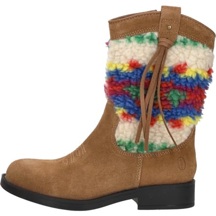 Shoesme Westernlaarzen cognac Wollig - Maat 35
