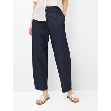 Brax Dames Jeans  Style MEGAN S CLEAN RAW BLUE, denim donkerblauw, maat 32