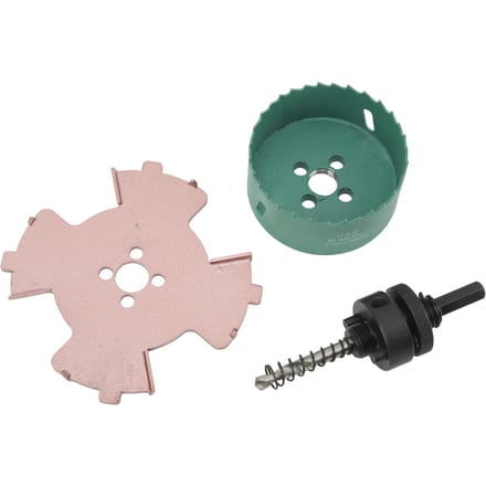 Randloze Spotlight Gatzaag Zeskantige Schacht Center Positioneringsboor Verzinkboor Gatgereedschapsset 75mm 3in