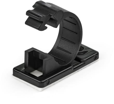 StarTech 100 stuks of Self-Adhesive kabel Clamp - Medium