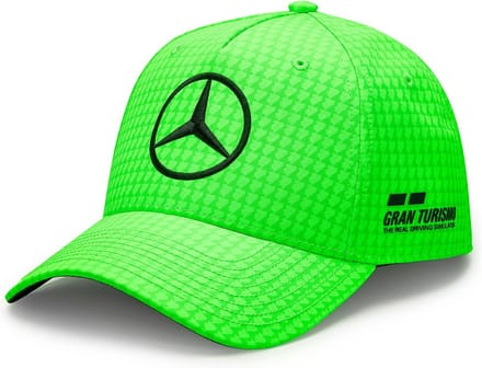 Mercedes Unisex Map F1 Lh Col Driver Bb Cap Neongroen - UNI