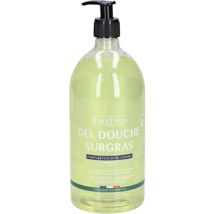BeauTerra Ultra Rich Shower Gel Fleur De Jasmin 1000 ml