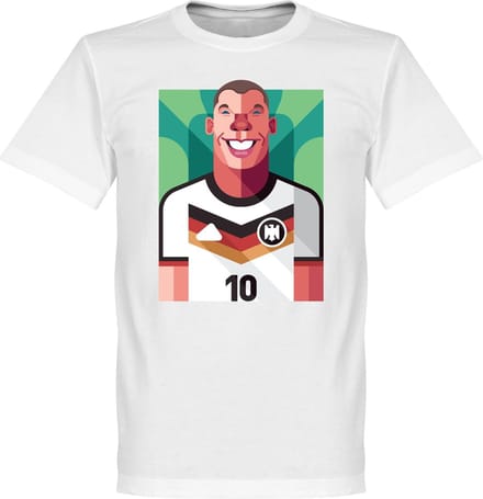 Playmaker Podolski Football T-Shirt - S
