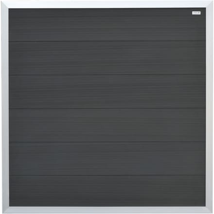 Intergard Tuinscherm antraciet schutting composiet 180x180cm