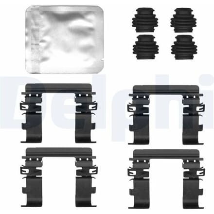 Accessoireset, schijfremblok DELPHI LX0846