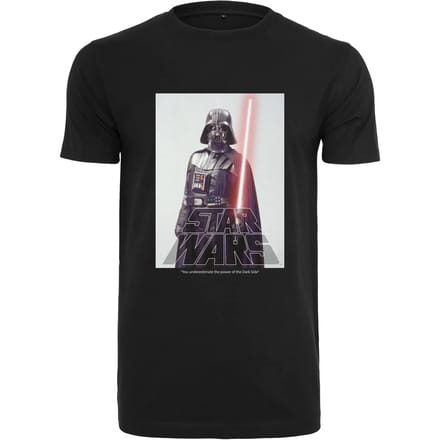 Merchcode Star Wars - Darth Vader Logo Heren T-shirt - XS - Zwart